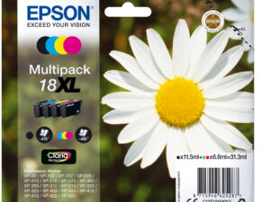Epson Daisy C13T18164012 blækpatron 1 stk Original Højt (XL) udbytte Sort, Blå, Magenta, Gul