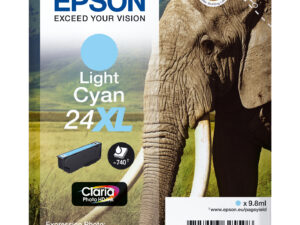 Epson Elephant C13T24354022 blækpatron 1 stk Original Højt (XL) udbytte Lys cyan