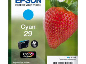 Epson Strawberry C13T29824012 blækpatron 1 stk Original Standard udbytte Blå