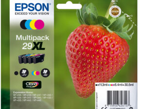 Epson Strawberry C13T29964012 blækpatron 1 stk Original Højt (XL) udbytte Sort, Blå, Magenta, Gul