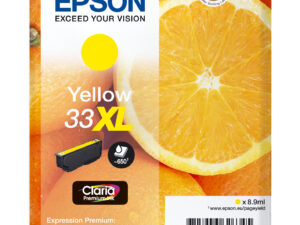 Epson Oranges C13T33644012 blækpatron 1 stk Original Højt (XL) udbytte Gul