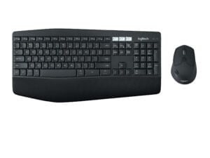 Logitech MK850 Performance tastatur Mus inkluderet RF trådløs + Bluetooth QWERTY US engelsk Sort