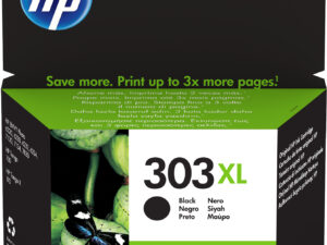 HP 303XL High Yield Black Original Ink Cartridge blækpatron 1 stk Højt (XL) udbytte