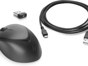 HP Wireless Premium Mouse mus Ambidextrous RF trådløst Laser 1200 dpi