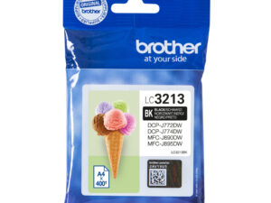 Brother LC-3213BK blækpatron Original Højt (XL) udbytte Sort