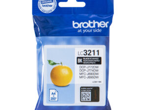 Brother LC-3211BK blækpatron Original Standard udbytte Sort