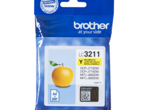 Brother LC-3211Y blækpatron Original Standard udbytte Gul