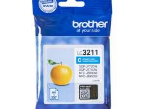 Brother LC-3211C blækpatron Original Standard udbytte Blå