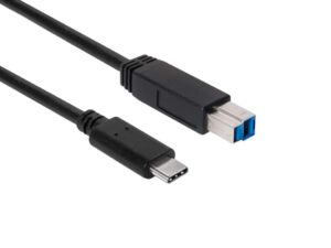 CLUB3D CAC-1524 USB-kabel USB 3.1 Gen2 Type C USB B Sort