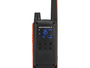 Motorola Talkabout T82 to-vejs radio 16 kanaler 446 - 446.2 Mhz Sort, Orange