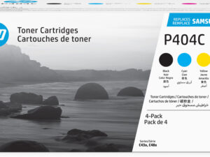 Samsung CLT-P404C 4-pack Cyan/Magenta/Yellow/Black Original Toner Cartridge tonerpatron 4 stk Sort, Blå, Magenta, Gul