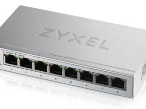 Zyxel GS1200-8 Administreret Gigabit Ethernet (10/100/1000) Sølv