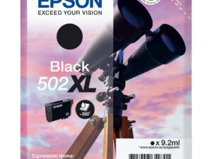 Epson 502XL blækpatron 1 stk Original Højt (XL) udbytte Sort