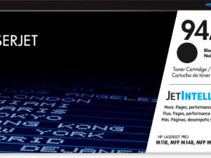 HP 94A Black Original LaserJet Toner Cartridge tonerpatron 1 stk