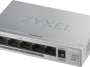 Zyxel GS1005HP Ikke administreret Gigabit Ethernet (10/100/1000) Strøm over Ethernet (PoE) Sølv