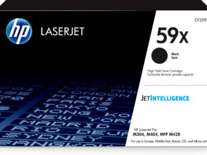HP 59X High Yield Black Original LaserJet Toner Cartridge tonerpatron 1 stk