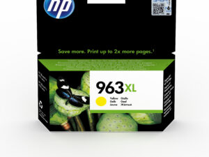 HP 963XL High Yield Yellow Original Ink Cartridge blækpatron 1 stk Højt (XL) udbytte