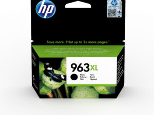 HP 963XL High Yield Black Original Ink Cartridge blækpatron 1 stk Højt (XL) udbytte