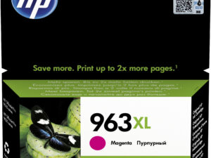 HP 963XL High Yield Magenta Original Ink Cartridge blækpatron 1 stk Højt (XL) udbytte