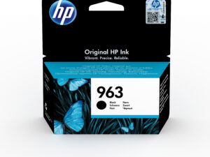 HP 963 Black Original Ink Cartridge blækpatron 1 stk Standard udbytte