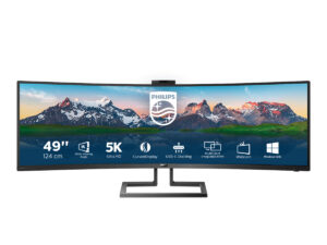 Philips P Line 499P9H/00 LED display 124 cm (48.8") 5120 x 1440 pixel UltraWide Dual Quad HD Sort