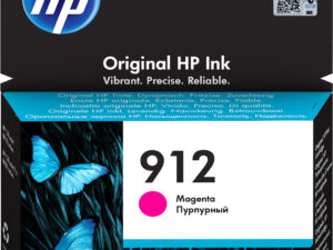 HP 912 Magenta Original Ink Cartridge blækpatron 1 stk Standard udbytte