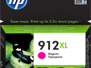 HP 912XL High Yield Magenta Original Ink Cartridge blækpatron 1 stk Højt (XL) udbytte