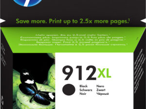 HP 912XL High Yield Black Original Ink Cartridge blækpatron 1 stk Højt (XL) udbytte