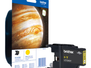 Brother LC-1240Y blækpatron 1 stk Original Gul