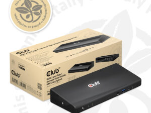 CLUB3D CSV-1562 dockingstation Docking USB 3.2 Gen 1 (3.1 Gen 1) Type-C Sort