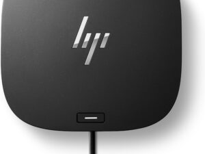HP USB-C/A Universal Dock G2 Ledningsført USB 3.2 Gen 1 (3.1 Gen 1) Type-C Sort