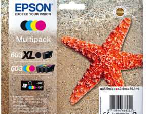 Epson 603 XL blækpatron 1 stk Original Højt (XL) udbytte Sort, Blå, Magenta, Gul