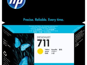 HP 711 29-ml Yellow DesignJet Ink Cartridge blækpatron 1 stk Original
