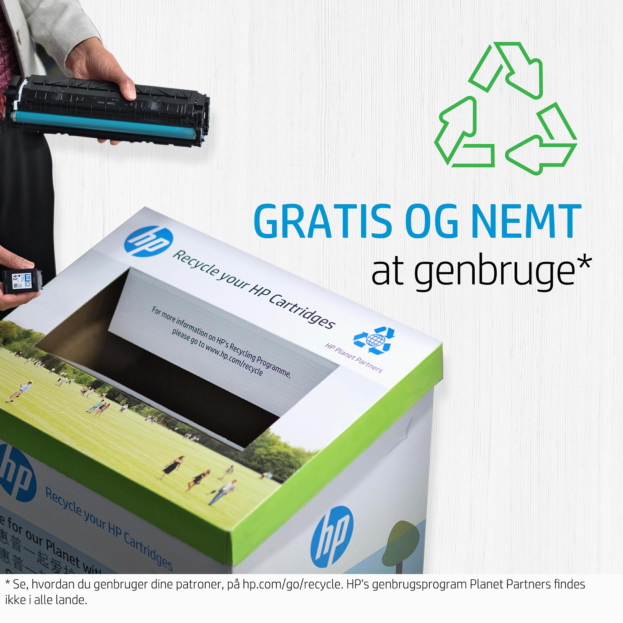 HP 312A Cyan Tri-Pack LaserJet Toner Cartridge tonerpatron 3 stk Original Blå, Magenta, Gul - Billede 16