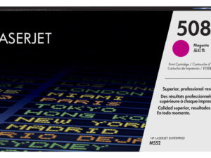 HP 508X High Yield Magenta Original LaserJet Toner Cartridge tonerpatron 1 stk