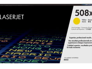 HP 508X High Yield Yellow Original LaserJet Toner Cartridge tonerpatron 1 stk