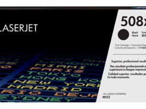 HP 508X High Yield Black Original LaserJet Toner Cartridge tonerpatron 1 stk
