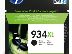 HP 934XL High Yield Black Original Ink Cartridge blækpatron 1 stk Højt (XL) udbytte