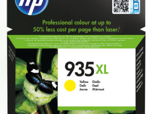 HP 935XL High Yield Yellow Original Ink Cartridge blækpatron 1 stk Højt (XL) udbytte