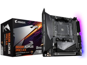 Gigabyte B550I AORUS PRO AX AMD B550 Stik AM4 mini ITX