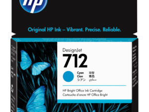 HP 712 29-ml Cyan DesignJet Ink Cartridge blækpatron 1 stk Original Standard udbytte Blå