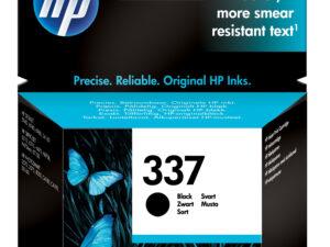 HP 337 svart Inkjet blekkpatron med Vivera-blekk blækpatron 1 stk Standard udbytte