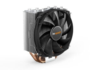 be quiet! SHADOW ROCK SLIM 2 Processor Køler 13,5 cm Aluminium, Sort, Kobberfarve 1 stk