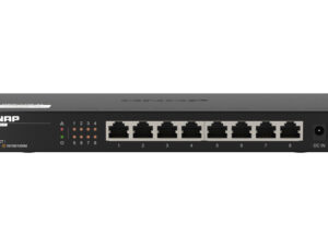 QNAP QSW-1108-8T netværksswitch Ikke administreret 2.5G Ethernet (100/1000/2500) Sort