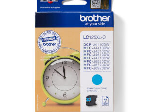 Brother LC125XLC blækpatron 1 stk Original Blå