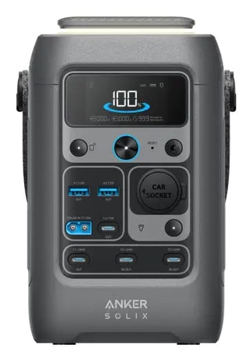 Anker Solix C300 DC Bærbar energistation 7 Lithium jern fosfat (LiFePO4) 90000 mAh 300 W 2,8 kg