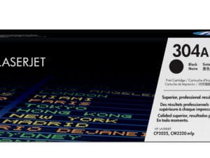 HP 304A Black Original LaserJet Toner Cartridge tonerpatron 1 stk