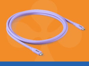 CLUB3D CAC-3004 USB-kabel USB4 Gen 2x2 2 m USB C Lilla