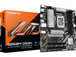 GIGABYTE B860M DS3H bundkort Intel B860 LGA 1851 (Socket V1) micro ATX
