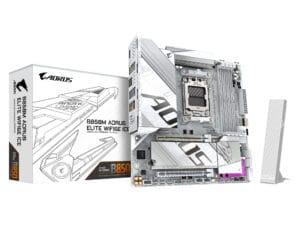 GIGABYTE B850M AORUS ELITE WIFI6E ICE AMD B850 Sokkel AM5 micro ATX